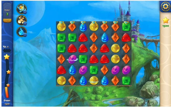 Miracle Match 3 – Fairytale Puzzle Game screenshot 2