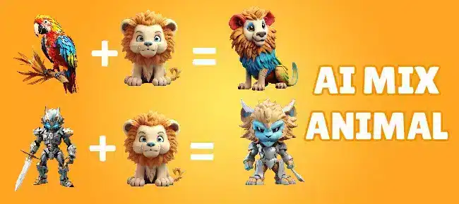 Mix & Match Animals – AI Hybrid Creation Game – SellUnitySourceCode.com