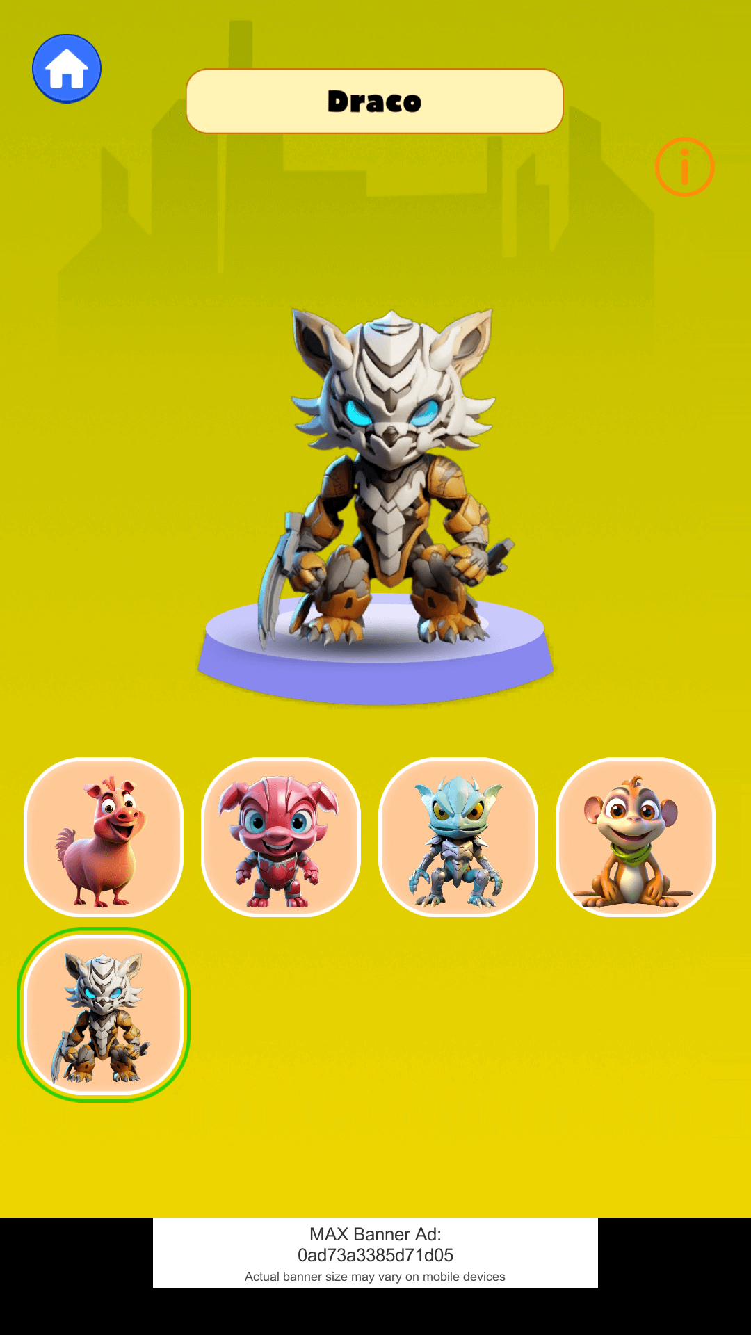 Mix & Match Animals – AI Hybrid Creation Game – SellUnitySourceCode.com screenshot 5