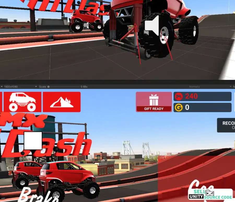 MMX Hill Dash High Quality Unity 2024 SellUnitySourceCode screenshot 5