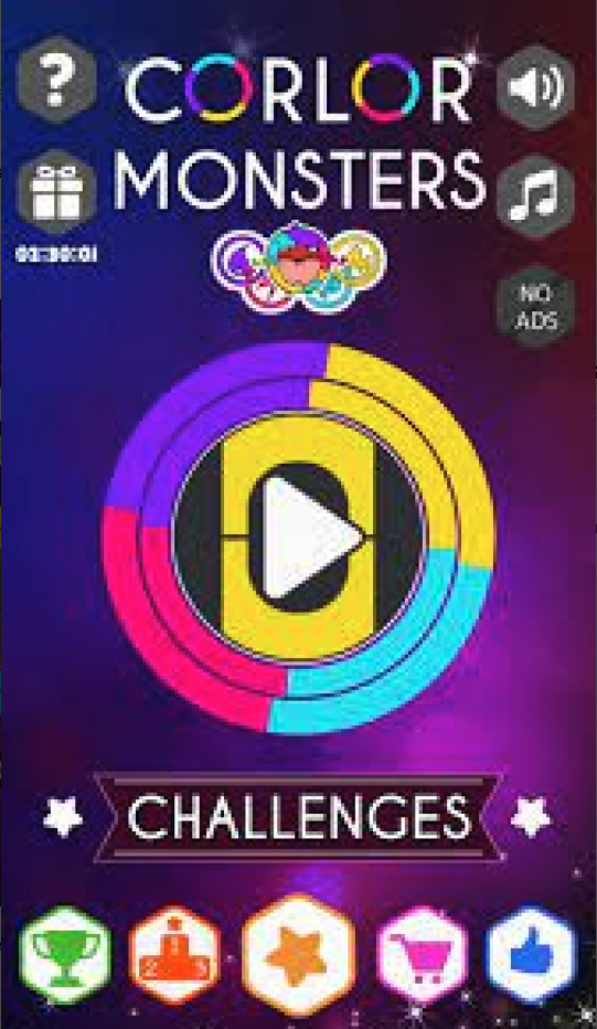 Monster Bounce – Crazy Color Switch screenshot 2