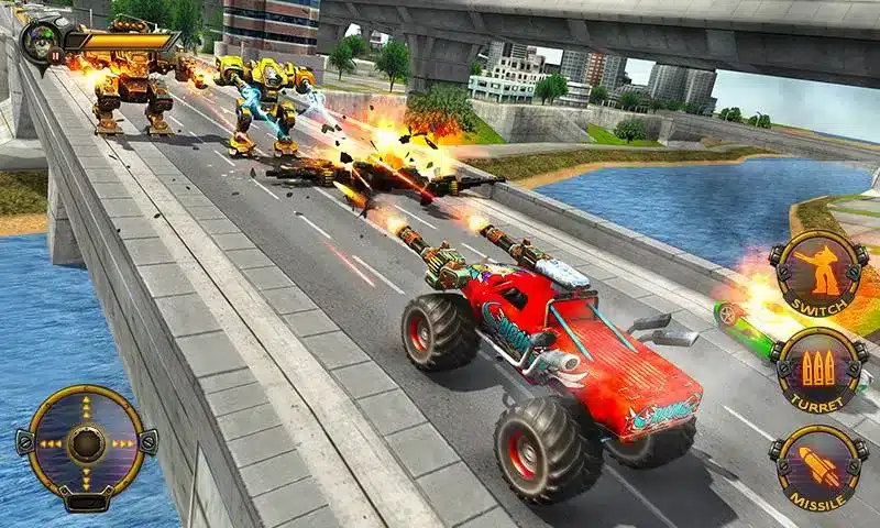 Monster Robot Hero City Battle SellUnitySourceCode screenshot 4