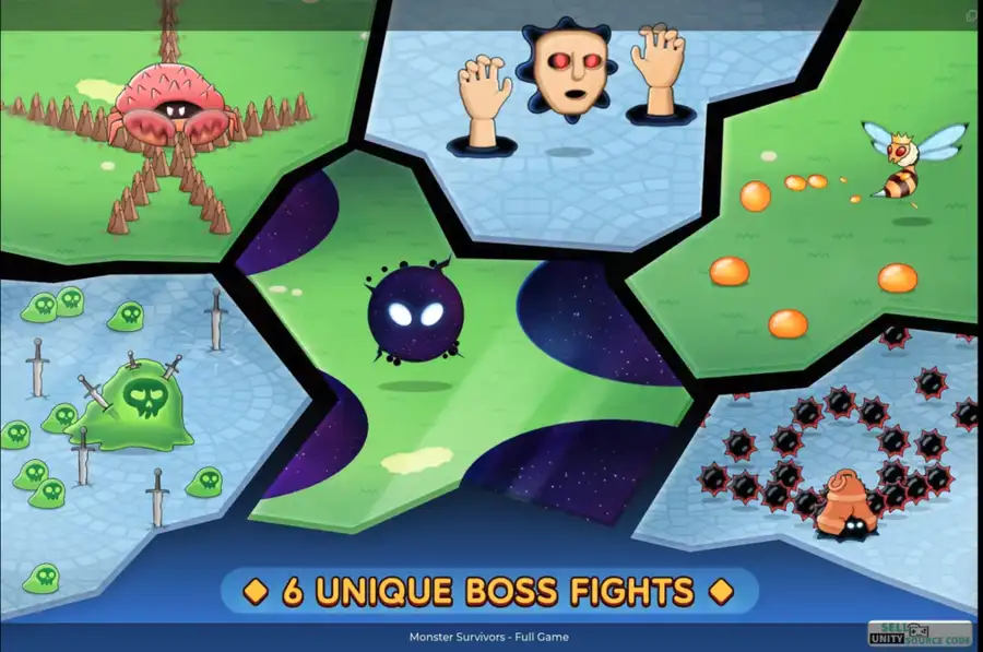 Monster Survivors - Full Game SellUnitySourceCode screenshot 2