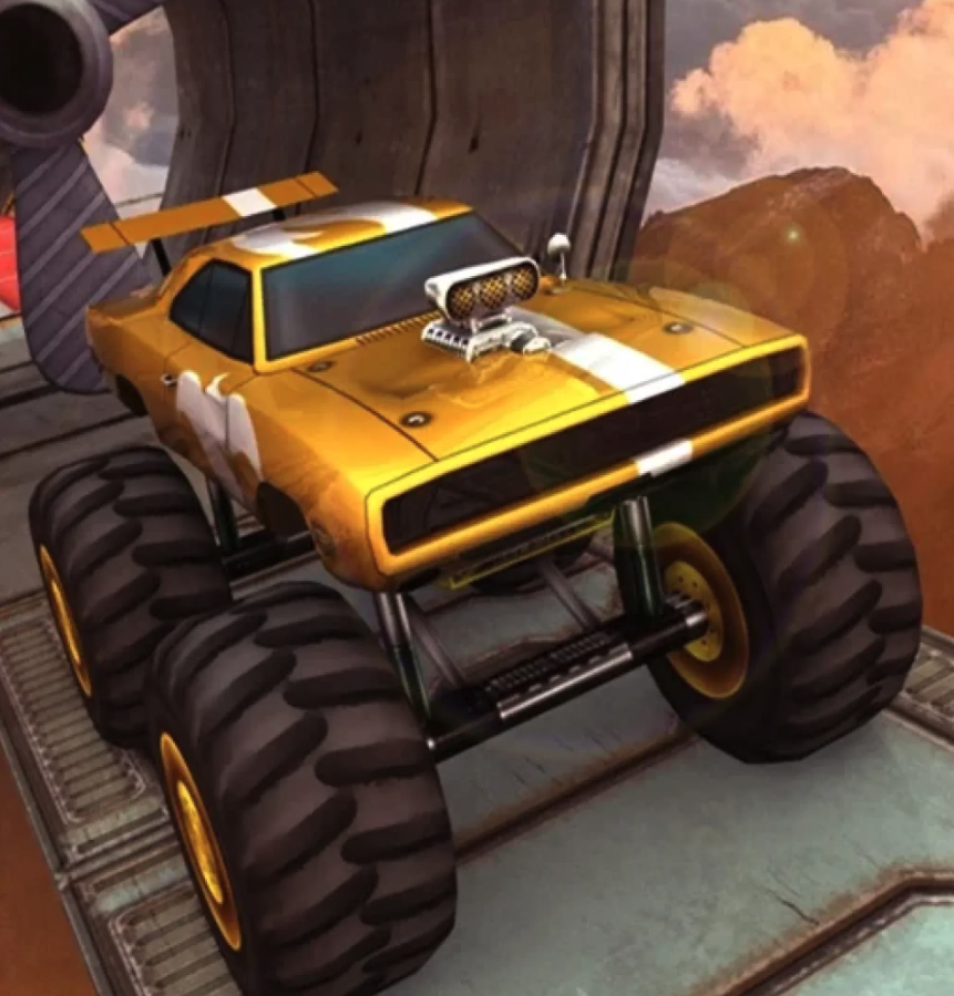Monster Truck Stunt Game 3D