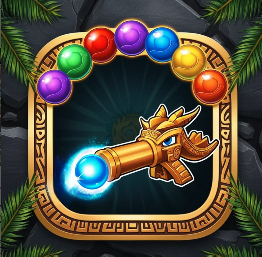Montezuma Bubble Puzzle Game screenshot 2