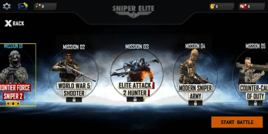 Mountain Sniper Shooting-Unity 3D Snow Action Game SellUnitySourceCode.  screenshot 2
