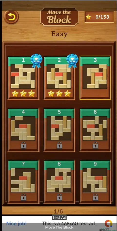 🧩 Move The Block – Puzzle Brain Challenge SellUnitySourceCode screenshot 4