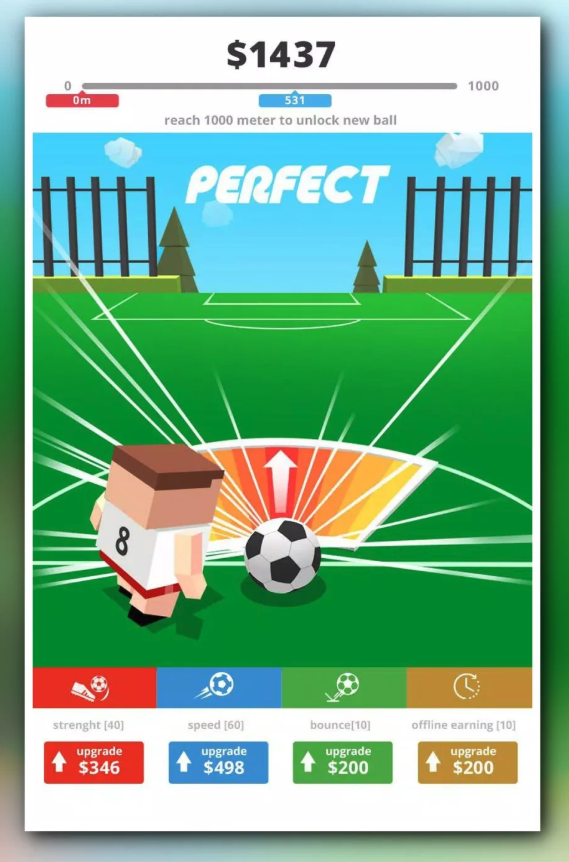 Mr. Kicker: Perfect Kick Football Game screenshot 3
