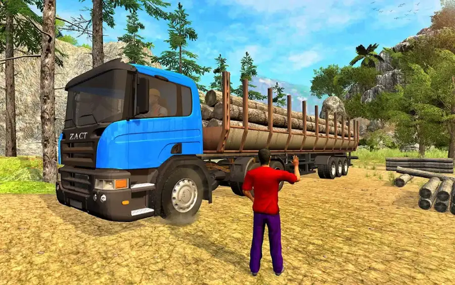 Mud Truck Driver : Real Truck Simulator cargo 2019 screenshot 3