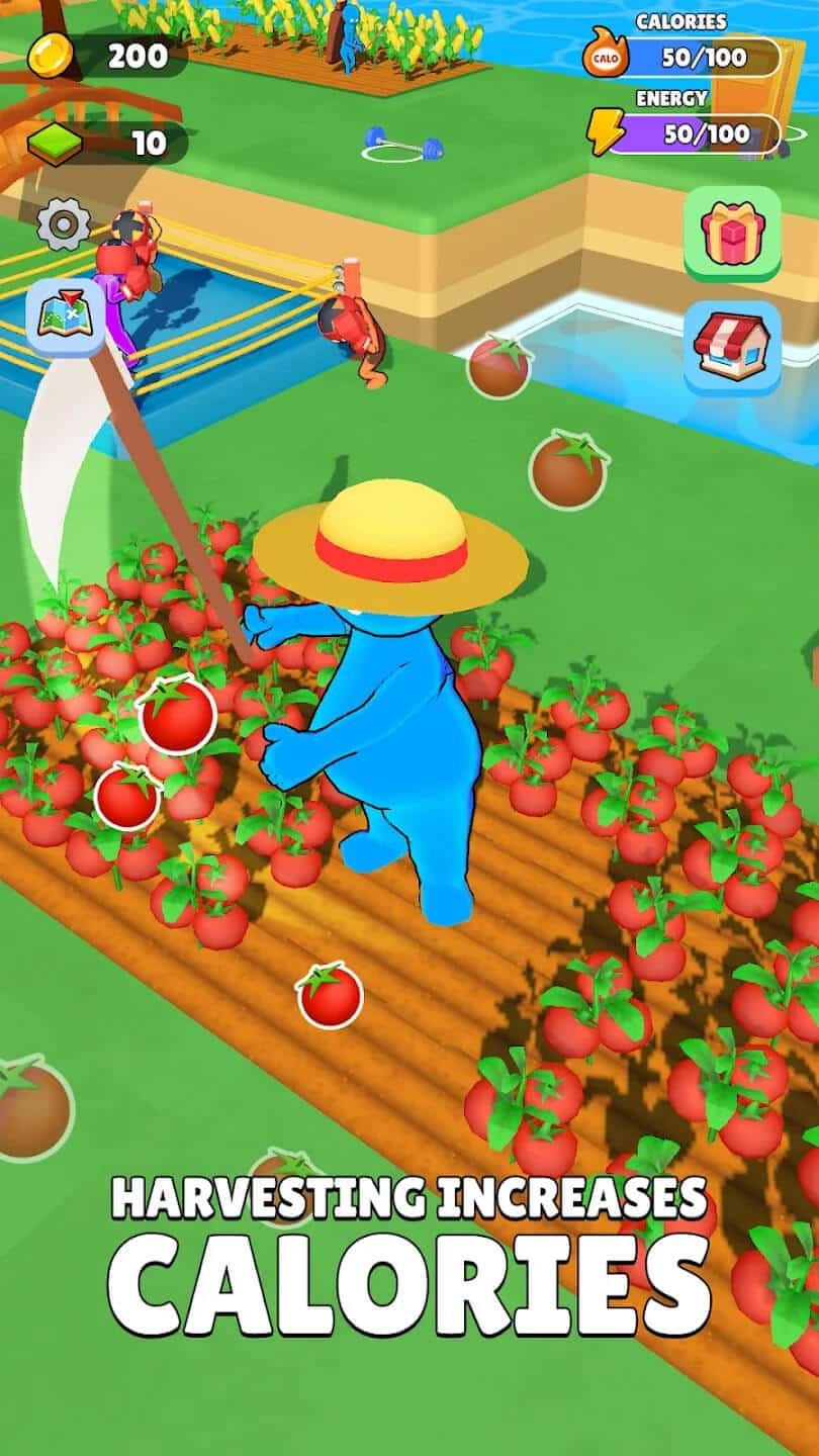 Muscle Land: Farm Hero Clicker SellUnitySourceCode screenshot 3