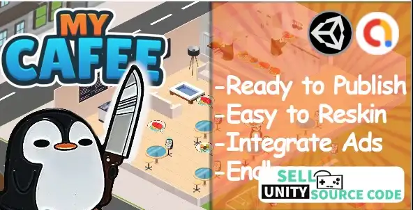 MyCafeè Restaurant SellUnitySourceCode