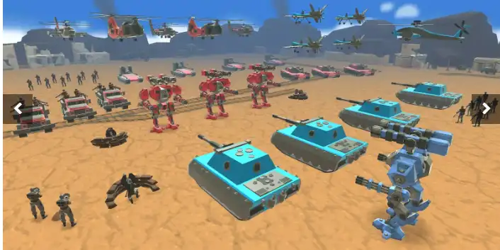 New Army War Simulator – Battle Strategy Unity Template – SellUnitySourceCode.com
