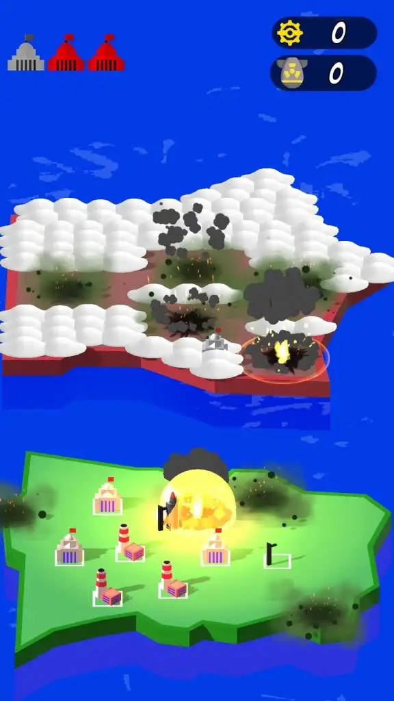 New Atomic War 3D – Strategy Battle Unity Game – SellUnitySourceCode.com screenshot 4