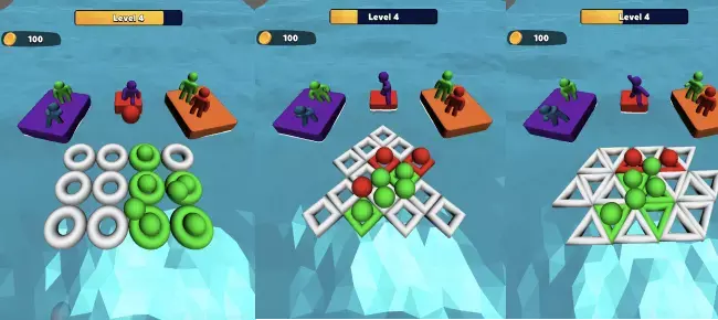 New Ball Thrower – Hyper Casual Game - SellUnitySourceCode.com Demo screenshot 4
