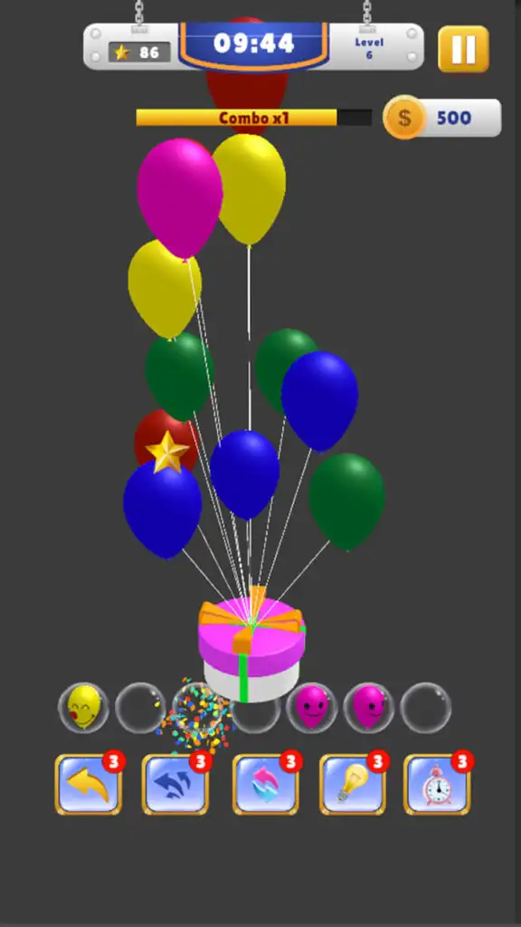  New Balloon Match 3D – Puzzle Blast Game SellUnitySourceCode.com screenshot 3