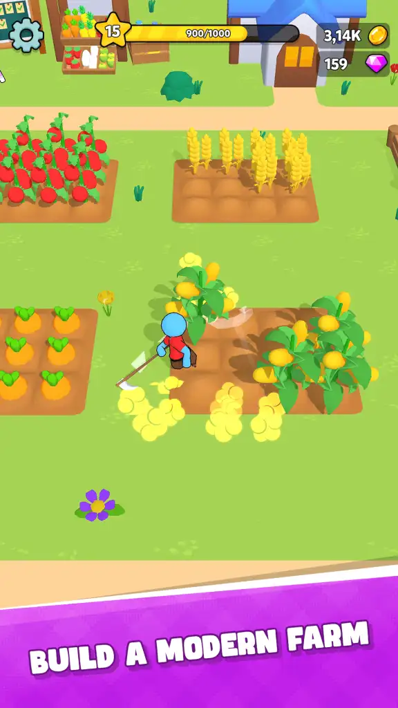 NEW Big Farm Land – Farming Simulator Game SellUnitySourceCode.com screenshot 5