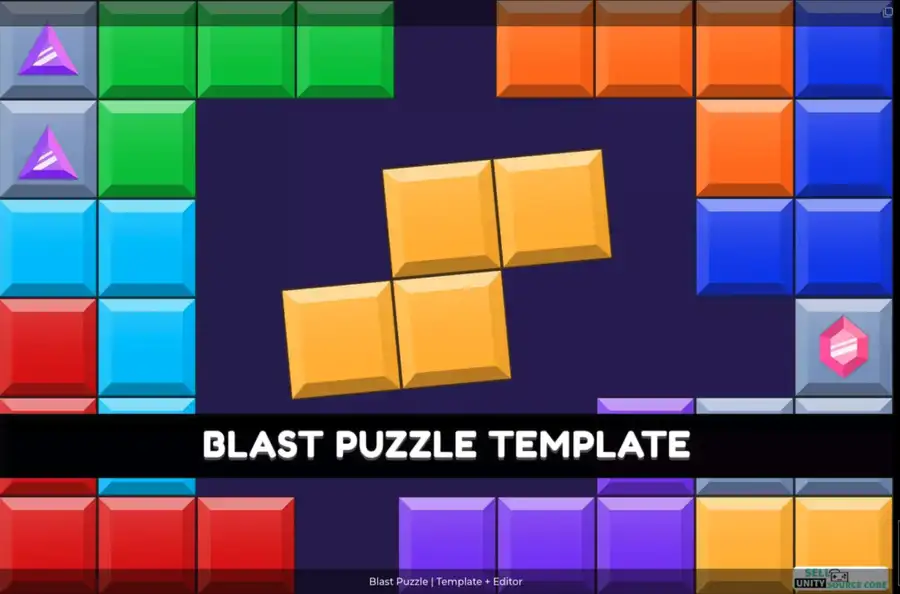 New Blast Puzzle | Template + Editor SellUnitySourceCode.com