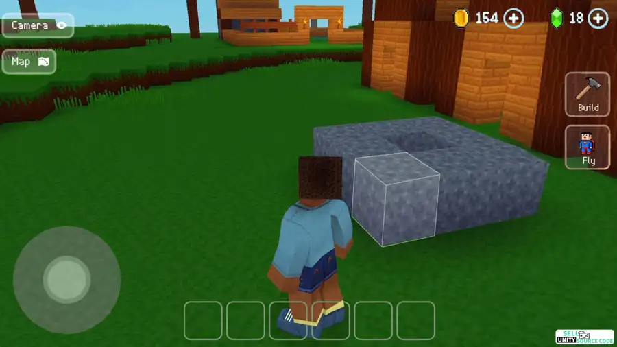 New Block Craft 3D – Building Simulator Game SellUnitySourceCode.com screenshot 4