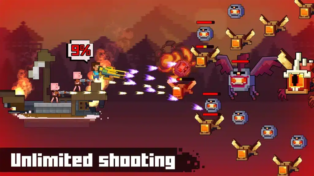 New Block Craft: Monster Shooter – FPS Survival  SellUnitySourceCode.com screenshot 2