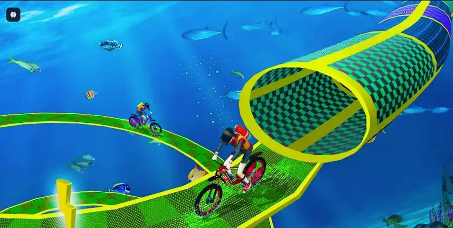 New BMX Stunts Water Racer SellUnitySourceCode.com screenshot 2