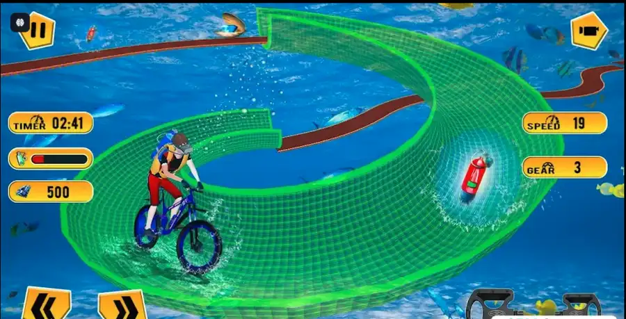 New BMX Stunts Water Racer SellUnitySourceCode.com screenshot 4