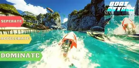 New Boat Attack: Jet Ski Racing - SellUnitySourceCode.com screenshot 2