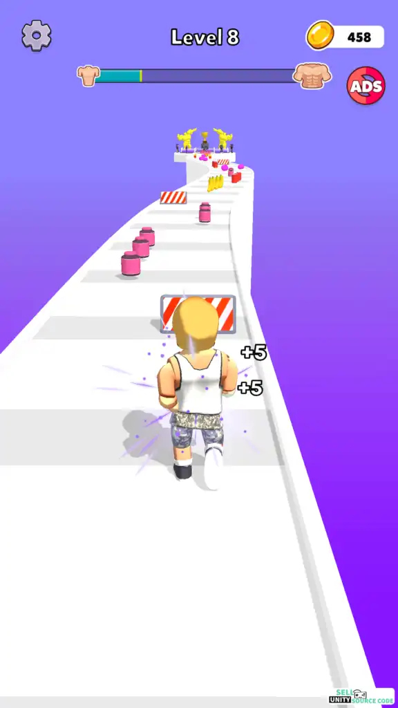 New Body Race Run: Body Transform SellUnitySourceCode.com screenshot 3