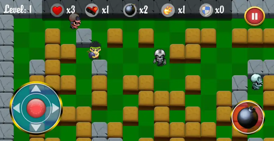 New Bomber Fantasy – Explosive Arcade Adventure SellUnitySourceCode.com screenshot 4