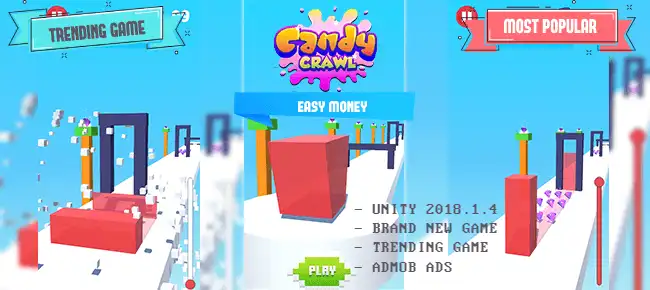 New Candy Crawl – Top Trending Game in Stores SellUnitySourceCode.com screenshot 3