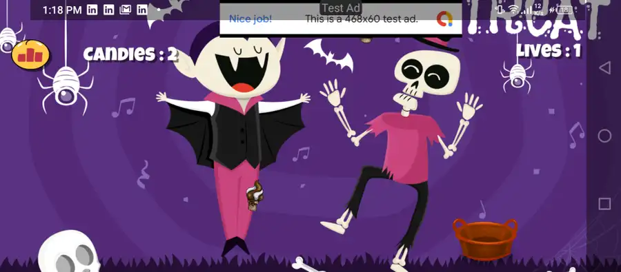 New Crazy Candy Catch Complete Unity Projects - SellUnitySourceCode.com screenshot 5