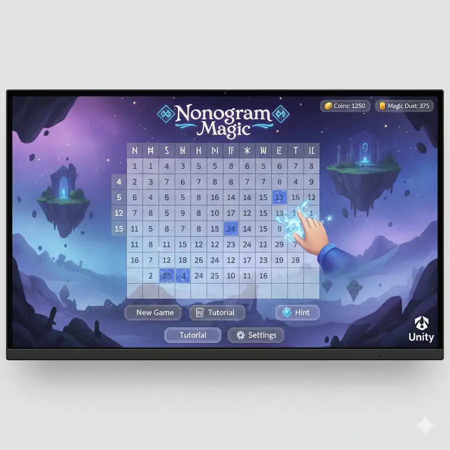 Nonogram Magic SellUnitySourceCode source code