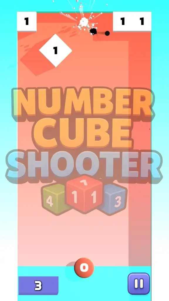 Number Cube Shooter – Puzzle Mobile Unity Game screenshot 5