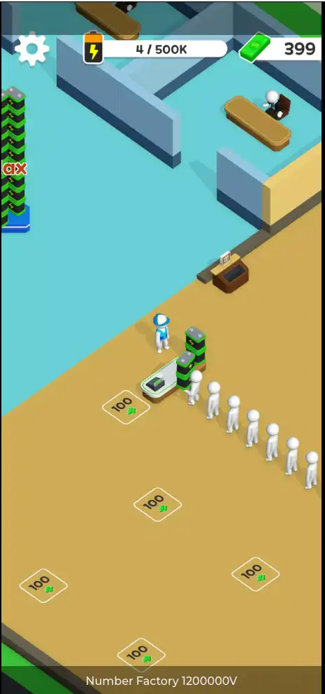 🔢⚡ Number Factory: 1200000V! – Magnetic Idle Hyper-Casual Game (SellUnitySourceCode) screenshot 4