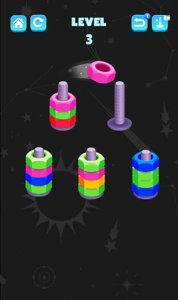 Nuts & Bolts: Sort Challenge SellUnitySourceCode screenshot 4