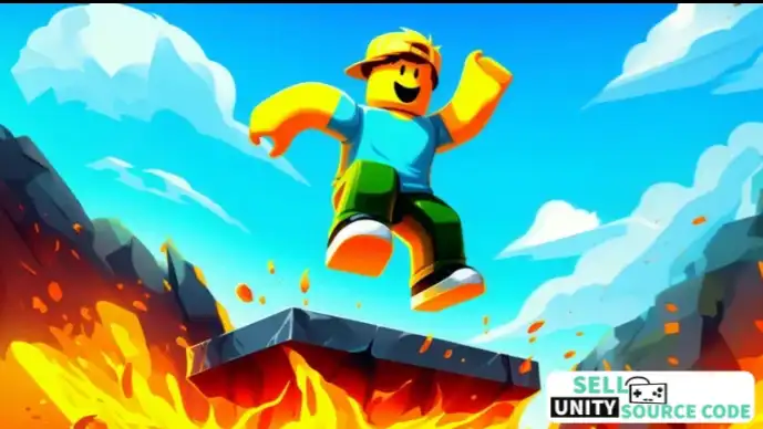 🔥 Obby Lava Challenge – Parkour Adventure (SellUnitySourceCode) screenshot 5