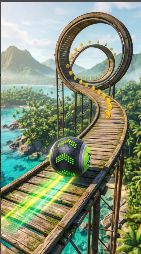 Ocean Rolling Balls screenshot 4