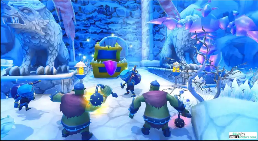 Orc Slinger Quest: The Epic Battle SellUnitySourceCode screenshot 4