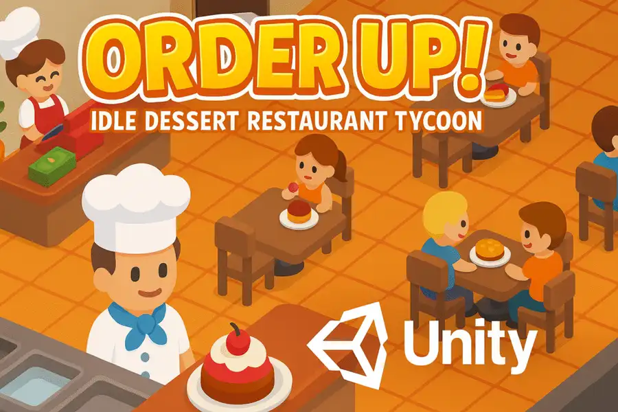 Order Up! – Idle Dessert Restaurant Tycoon SellUnitySourceCode screenshot 2