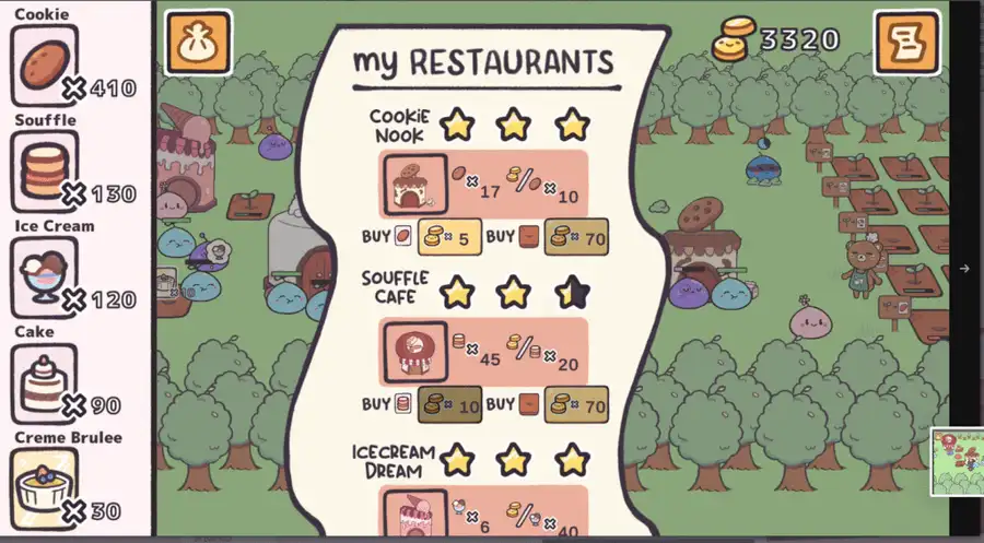 Order Up! – Idle Dessert Restaurant Tycoon SellUnitySourceCode screenshot 5