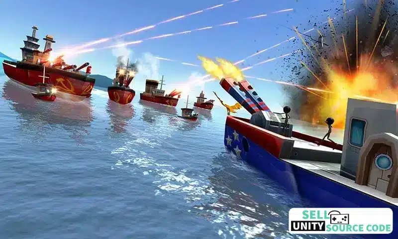 Pacific Sea : Warship Battle 2018 SellUnitySourceCode