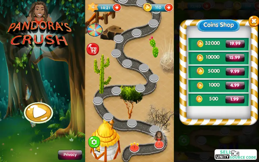 Pandora's Crush SellUnitySourceCode screenshot 2