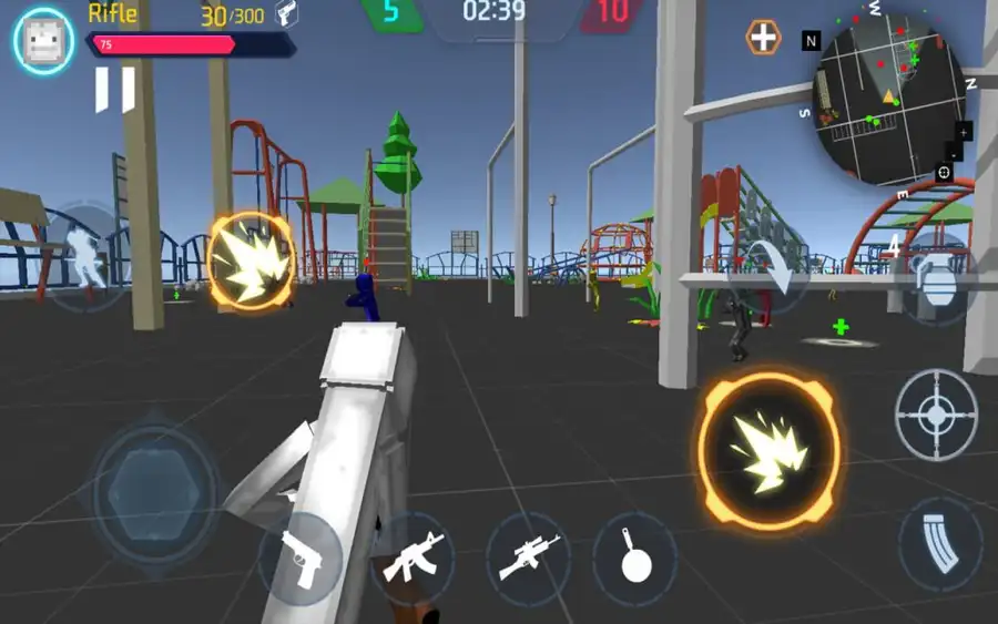 People stick battle playground SellUnitySourceCode screenshot 5
