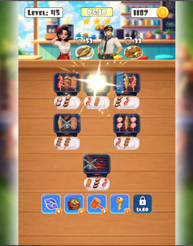 Perfect Skewer Puzzle screenshot 6