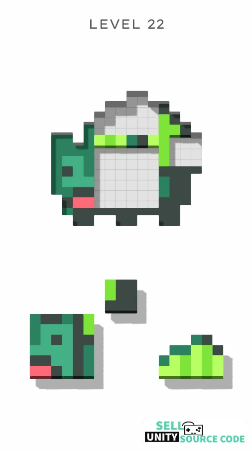 Perfect the Pixel SellUnitySourceCode screenshot 5