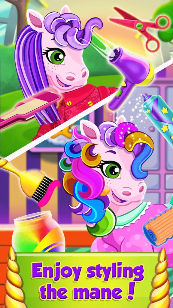 Pet Salon – Pony Care Games SellUnitySourceCode screenshot 2