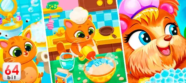 Pet Wash – Cute Animal Cleaning Salon Game | SellUnitySourceCode screenshot 2