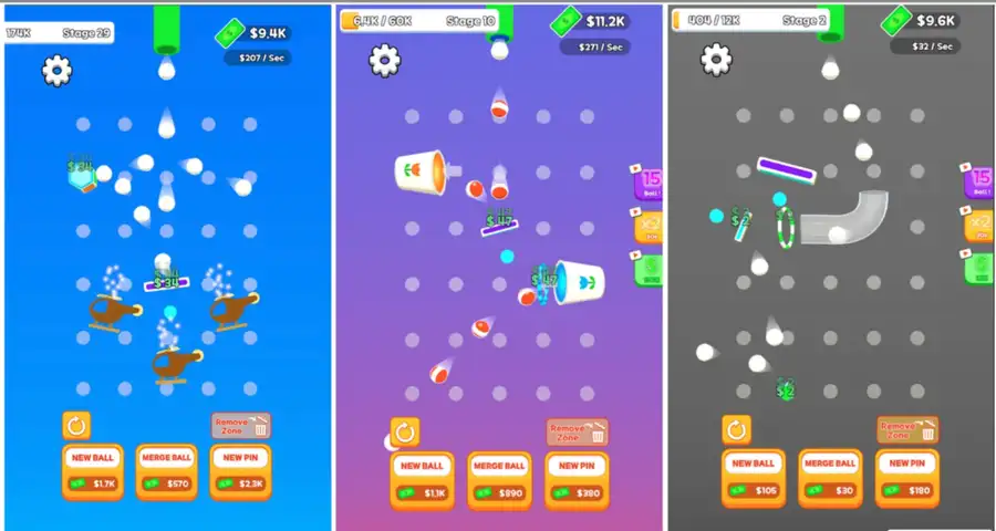 Pinball Pong! SellUnitySourceCode screenshot 3