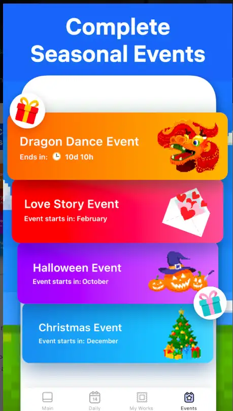 Pixel Land – Color by Number Game screenshot 3