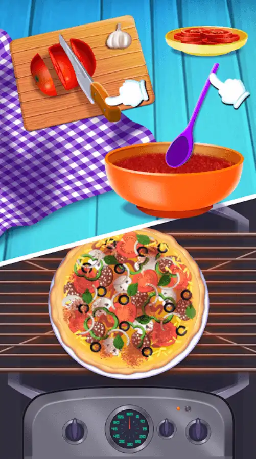 Pizza Maker: My Pizzeria Game SellUnitySourceCode screenshot 3