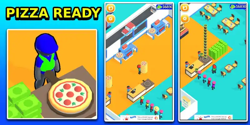 Pizza Ready 3D – Idle Restaurant Simulation | SellUnitySourceCode